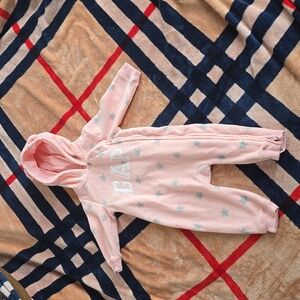 Baby Gap Fleece Romper. Size: 6-12 months.